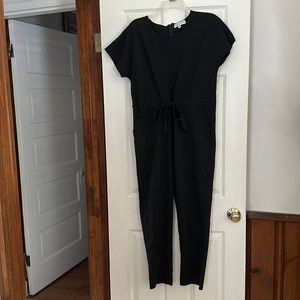 Black short sleeve jumpsuit NWOT